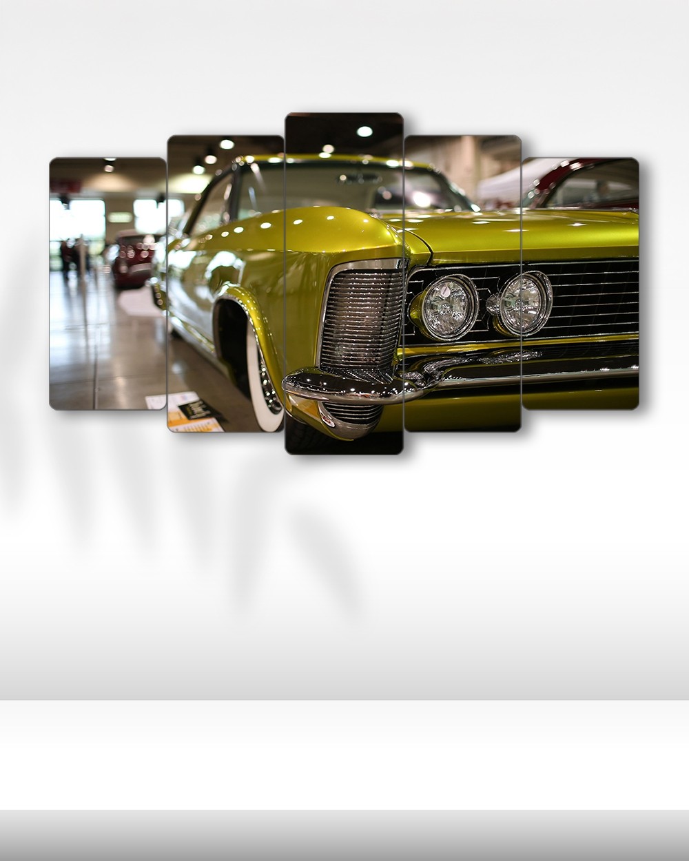 Buick Riviera 1963 - 5 Parçalı Araba Tablo