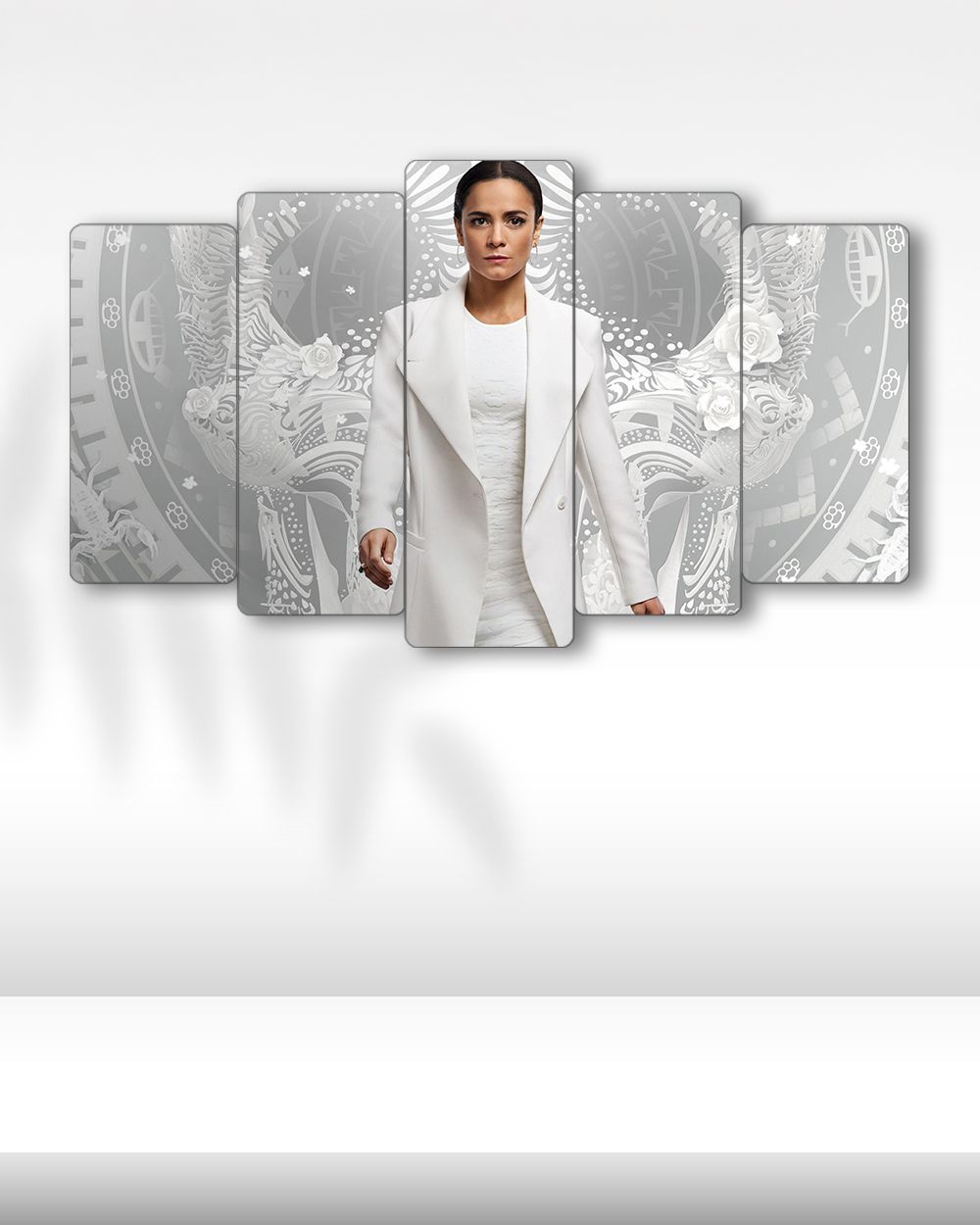 Queen of the South, Teresa Mendoza Beyaz - 5 Parçalı Tablo