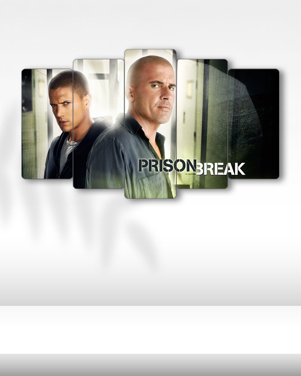Michael Scofield ve Lincoln Burrows, Prison Break - 5 Parçalı Tablo