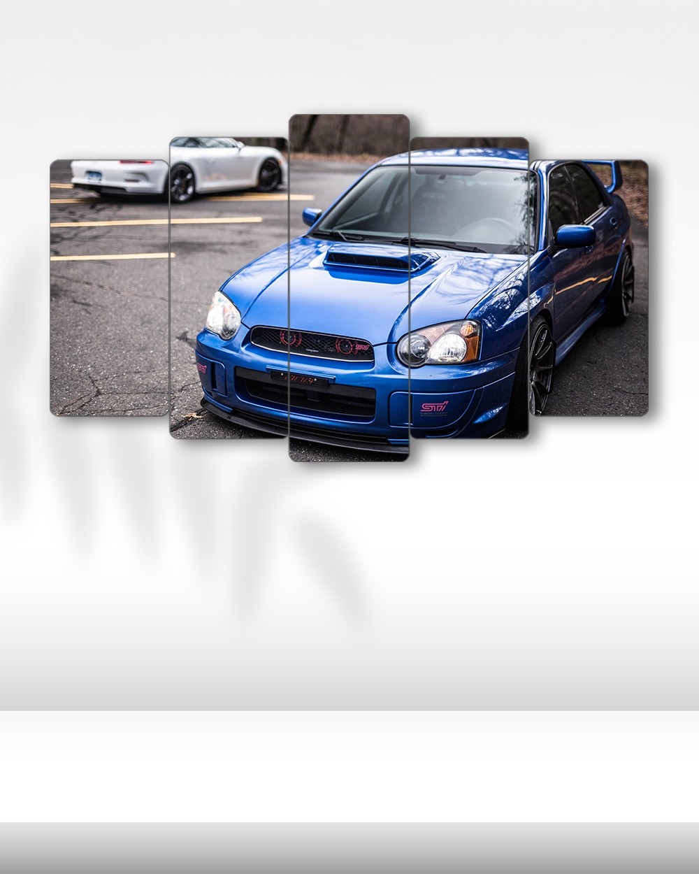 Subaru Impreza WRX STI 2005 - 5 Parçalı Araba Tablo
