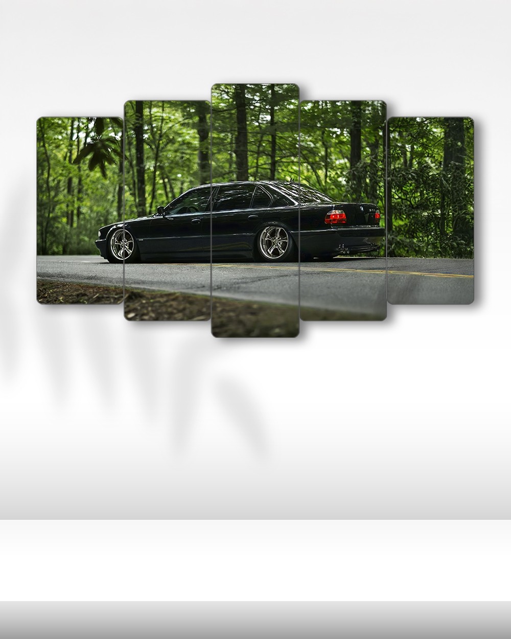 BMW 740i E38 1998 - 5 Parçalı Araba Tablo