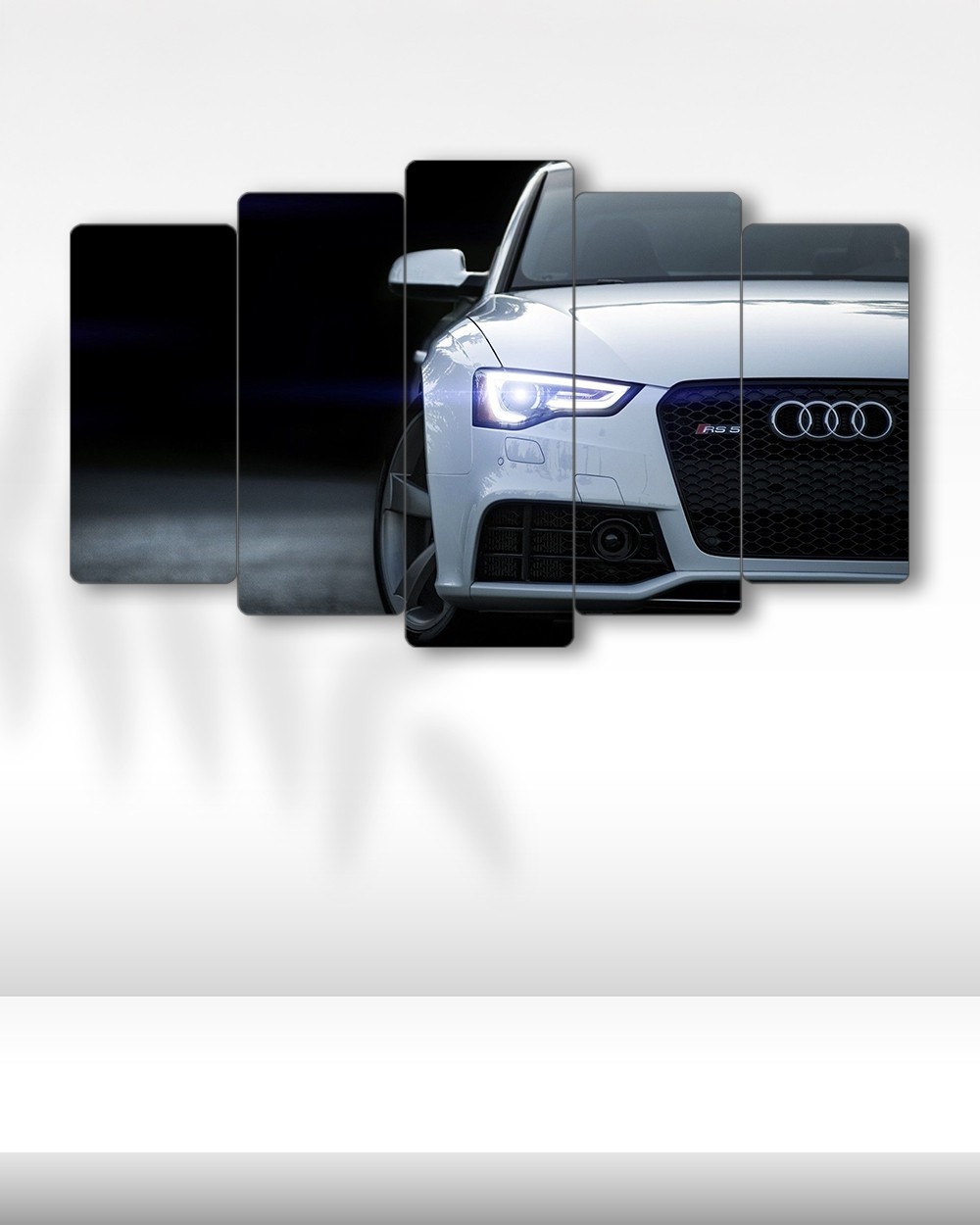 Audi RS5 - 5 Parçalı Araba Tablo