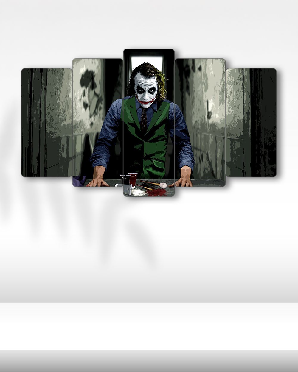 Joker Masada, The Dark Knight - 5 Parçalı Tablo