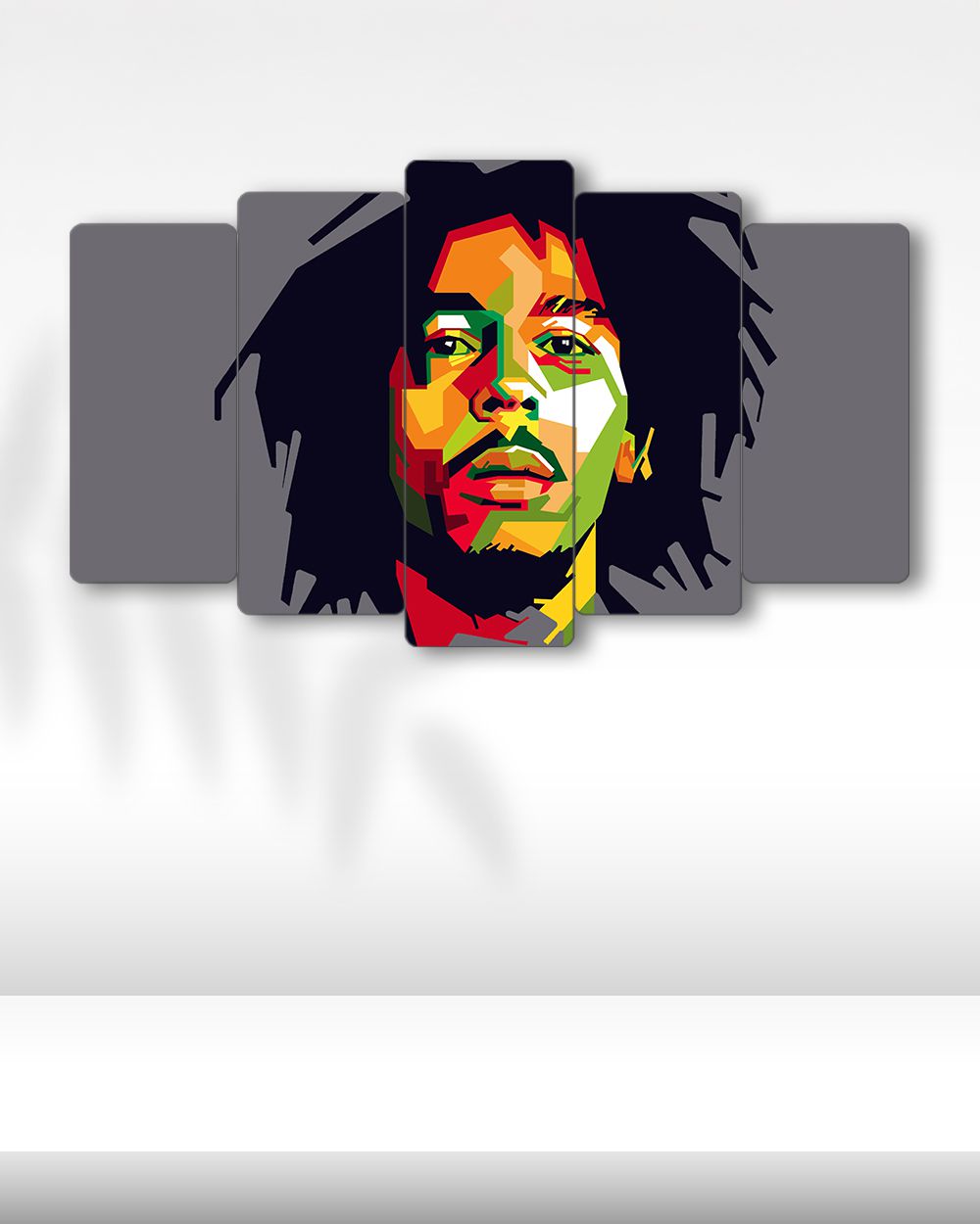 Bob Marley, Legend - 5 Parçalı Tablo