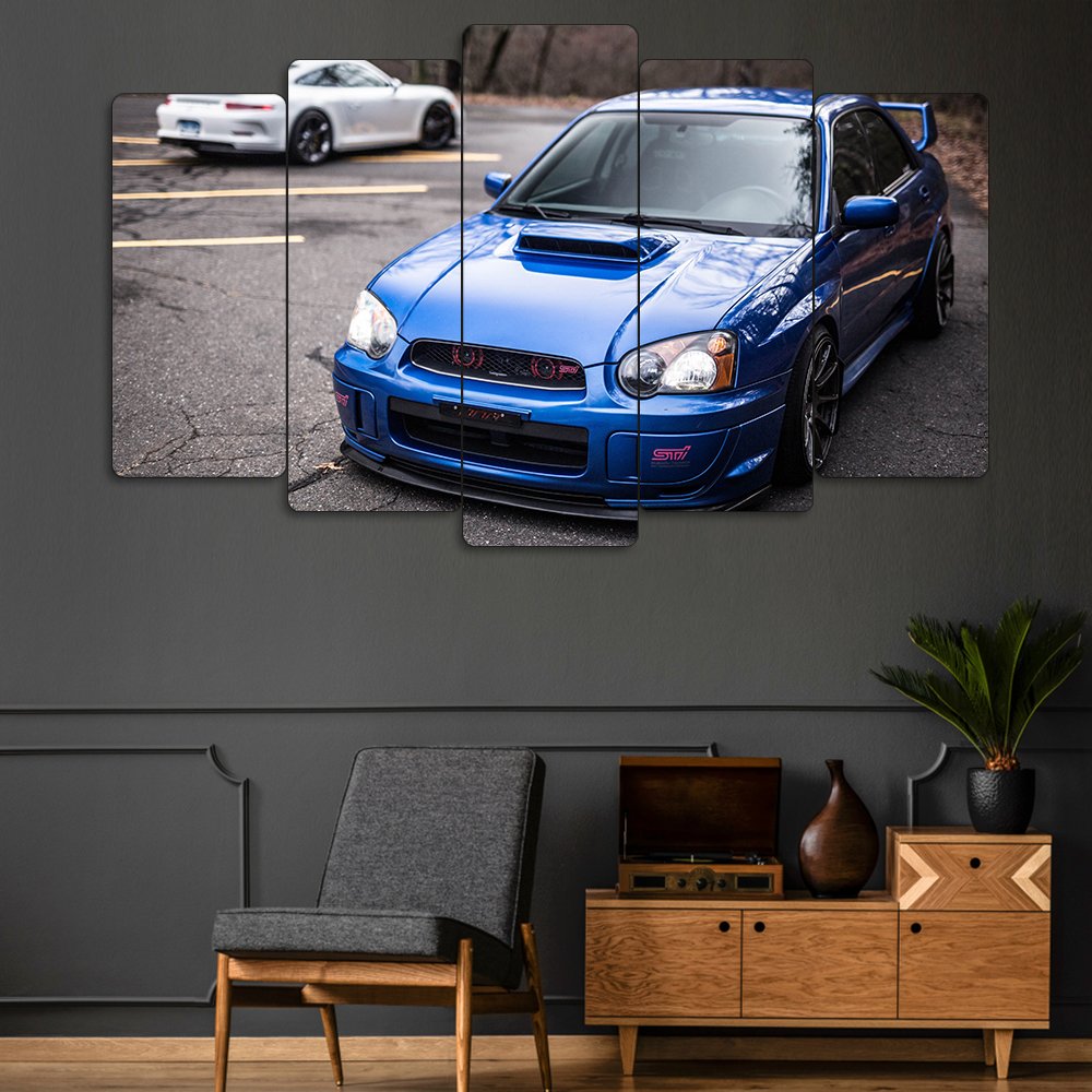 Subaru Impreza WRX STI 2005 - 5 Parçalı Araba Tablo