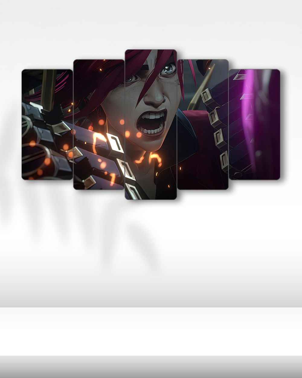 Arcane, Vi Karakteri - 5 Parçalı Tablo