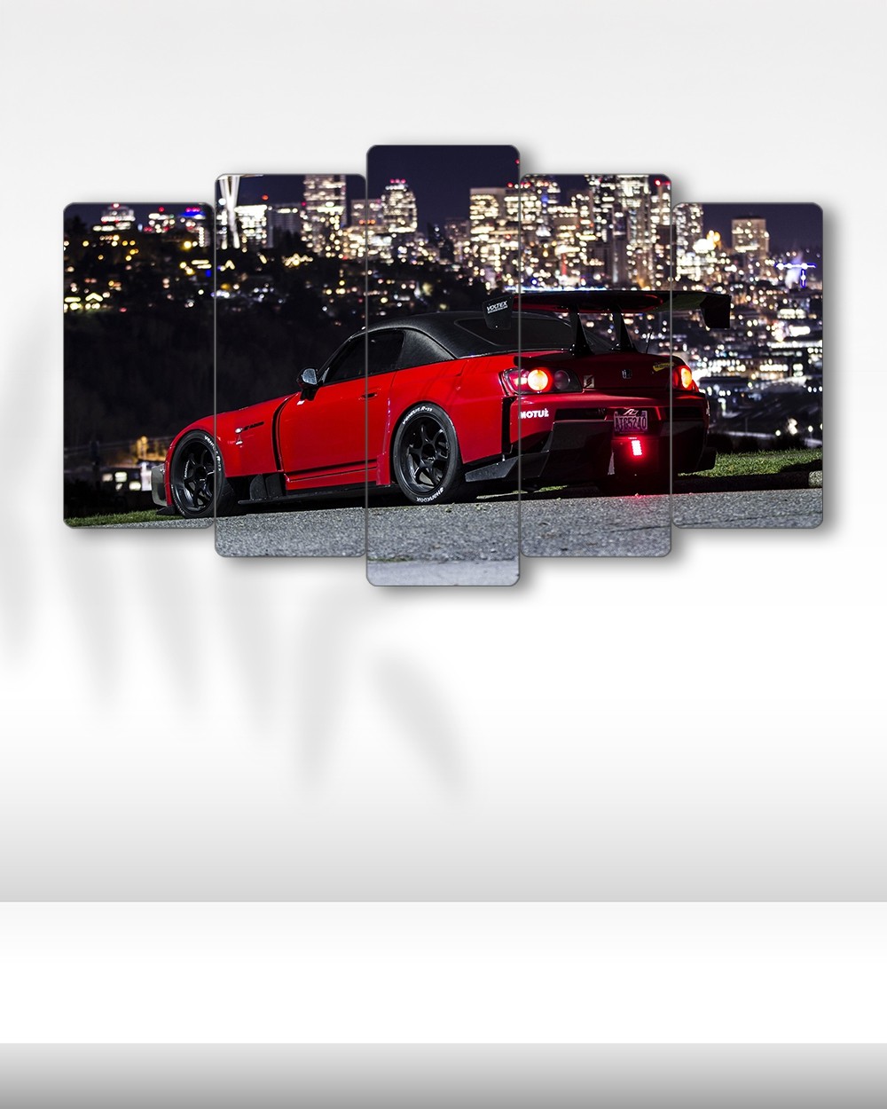 Honda S2000 Widebody - 5 Parçalı Araba Tablo