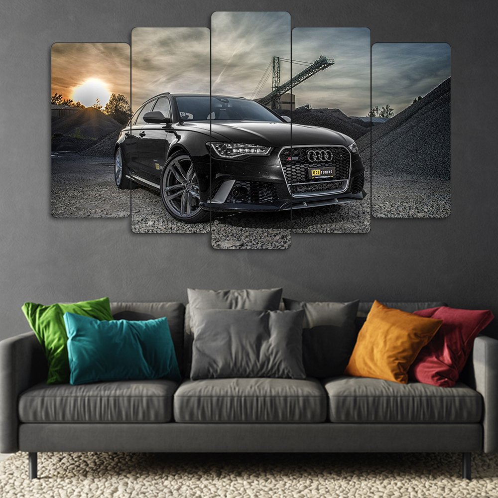 Audi RS6 Avant (C7) - 5 Parçalı Araba Tablo