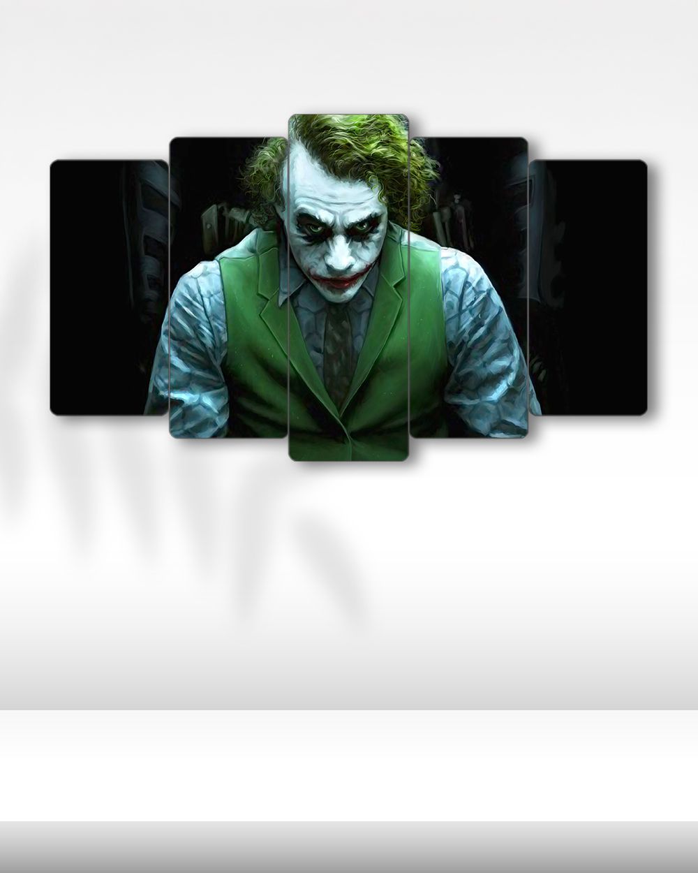Joker, The Dark Knight - 5 Parçalı Tablo