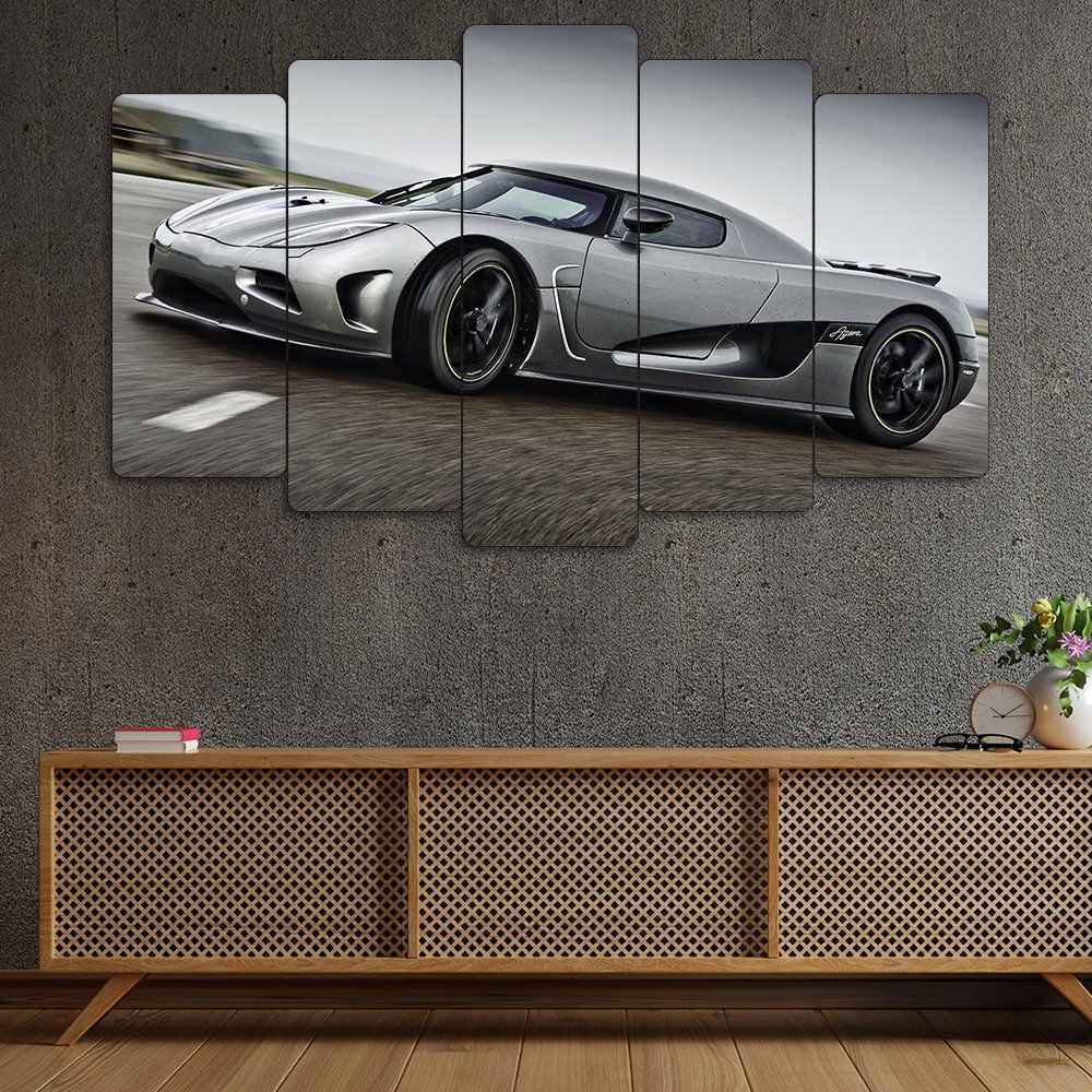 Koenigsegg Agera RS - 5 Parçalı Araba Tablo