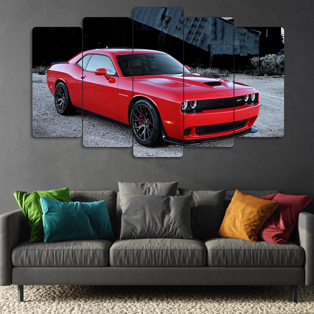 Dodge Challenger SRT 2016 - 5 Parçalı Araba Tablo
