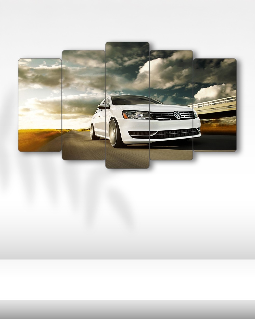 Volkswagen Passat B7 - 5 Parçalı Araba Tablo