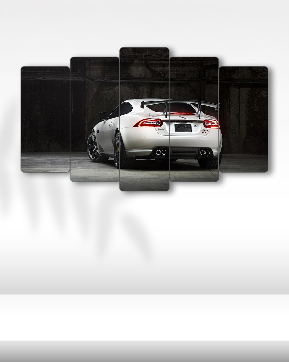 Jaguar XKR-S GT - 5 Parçalı Araba Tablo