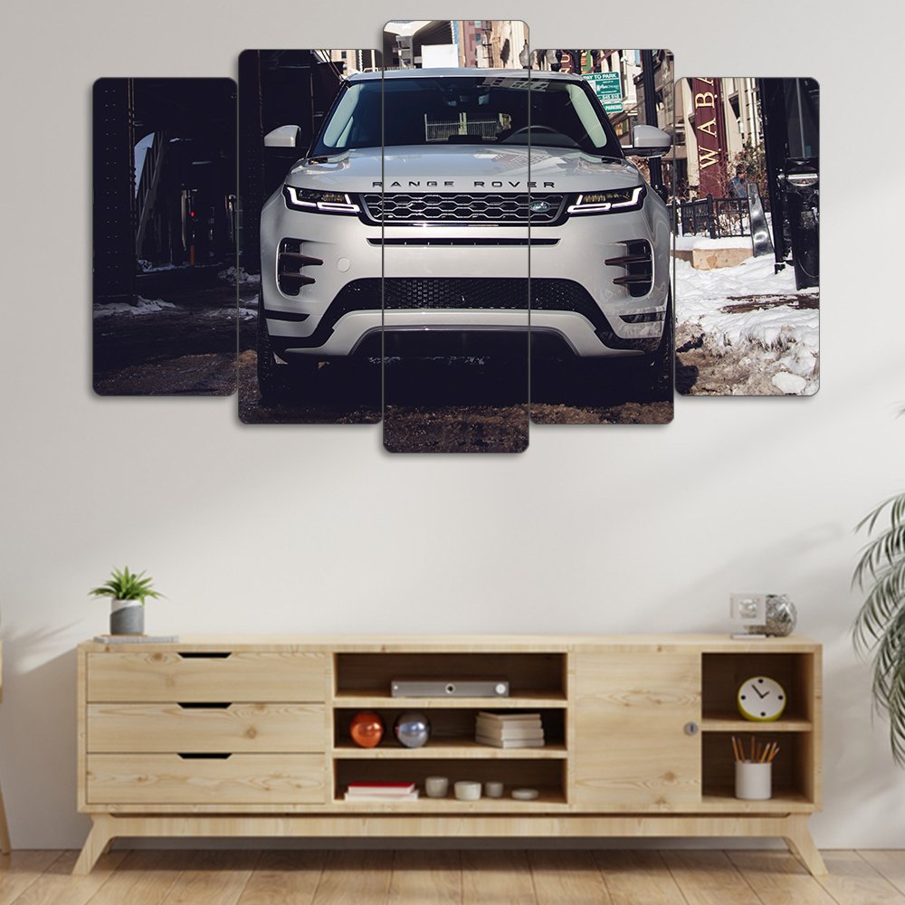 Range Rover Evoque - 5 Parçalı Araba Tablo
