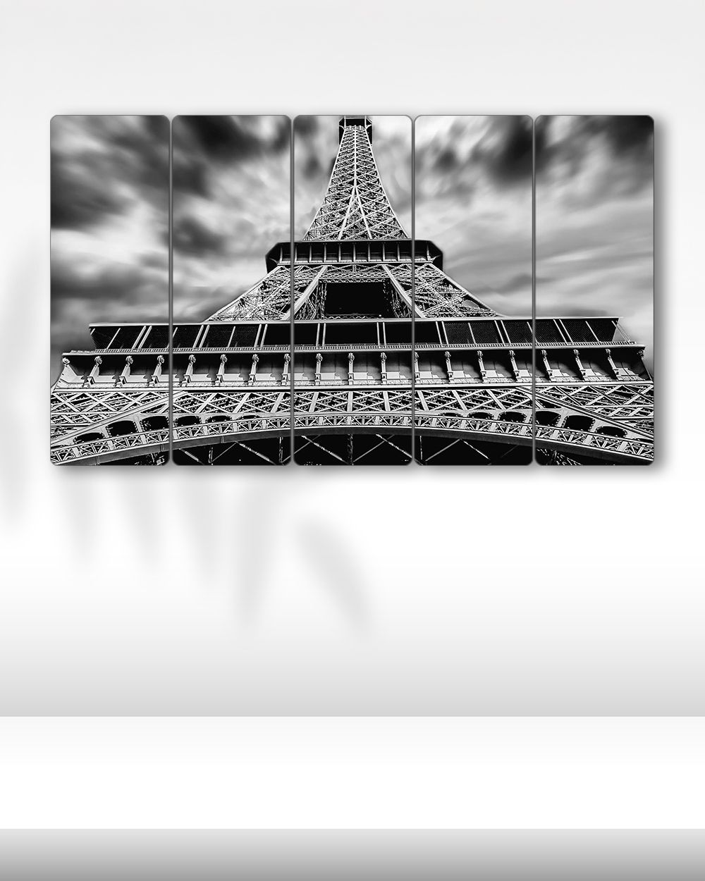 Paris Eyfel Kulesi, Fransa - 5 Parçalı Tablo