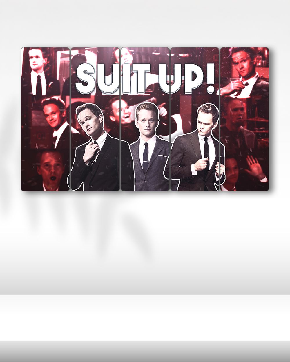 How I Met Your Mother, Barney Stinson - 5 Parçalı Tablo