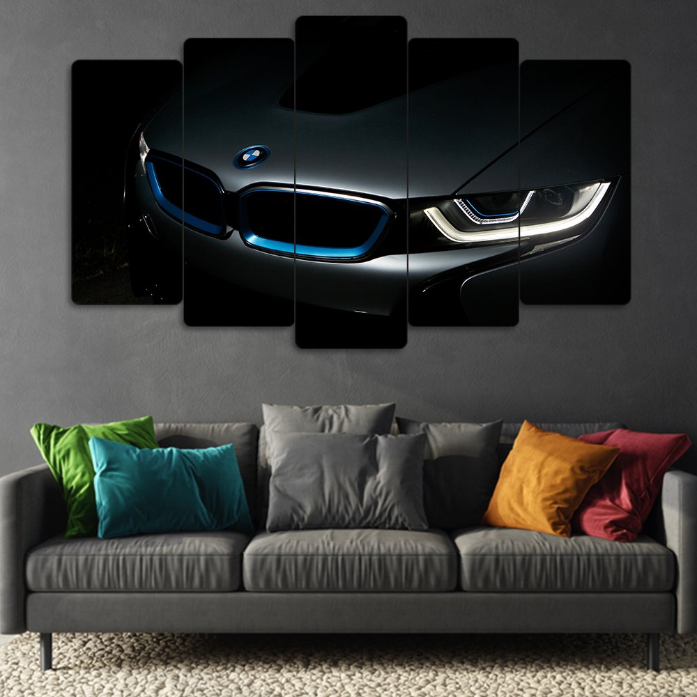 BMW i8 2014 - 5 Parçalı Araba Tablo