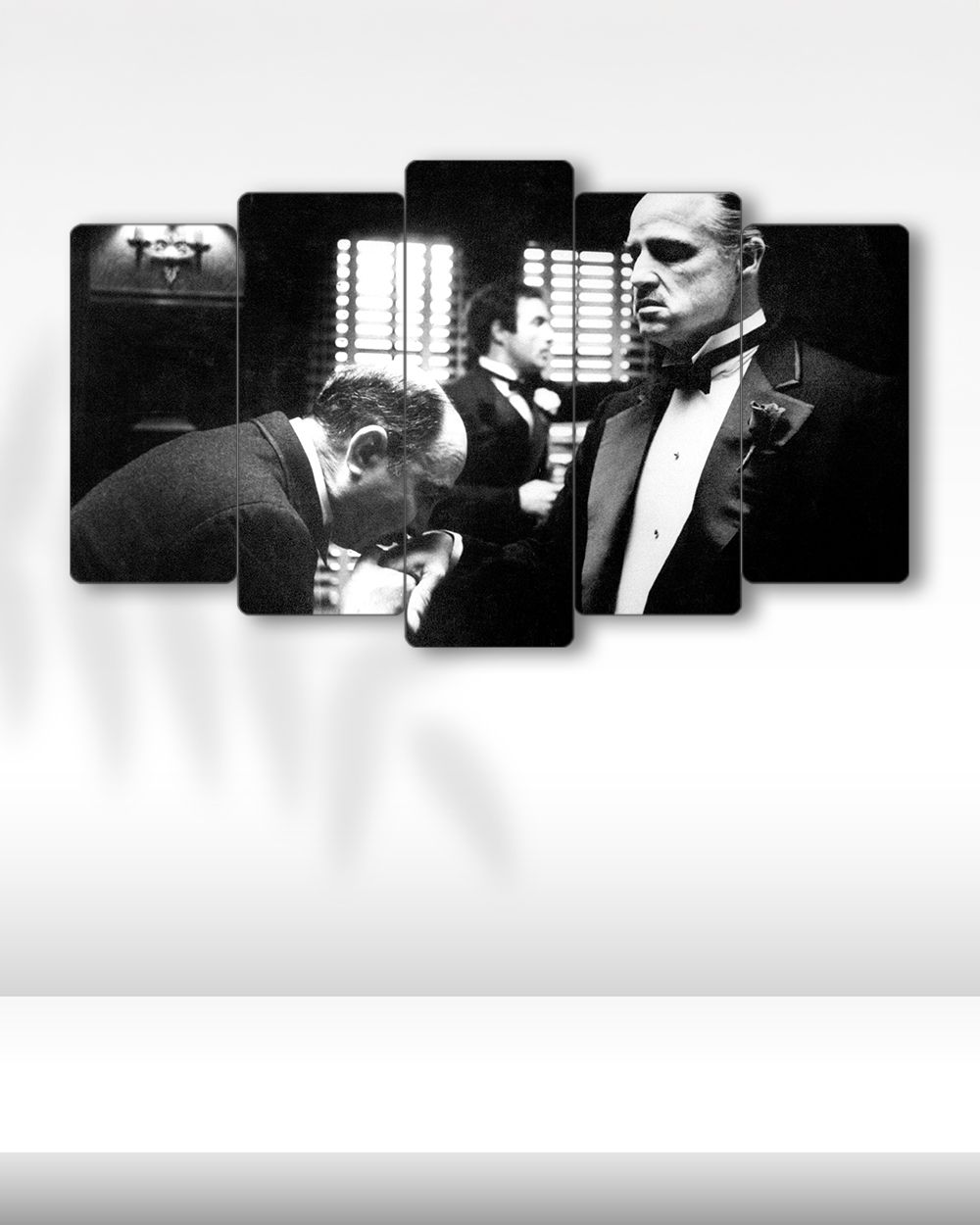 Vito Corleone, The Godfather - 5 Parçalı Tablo