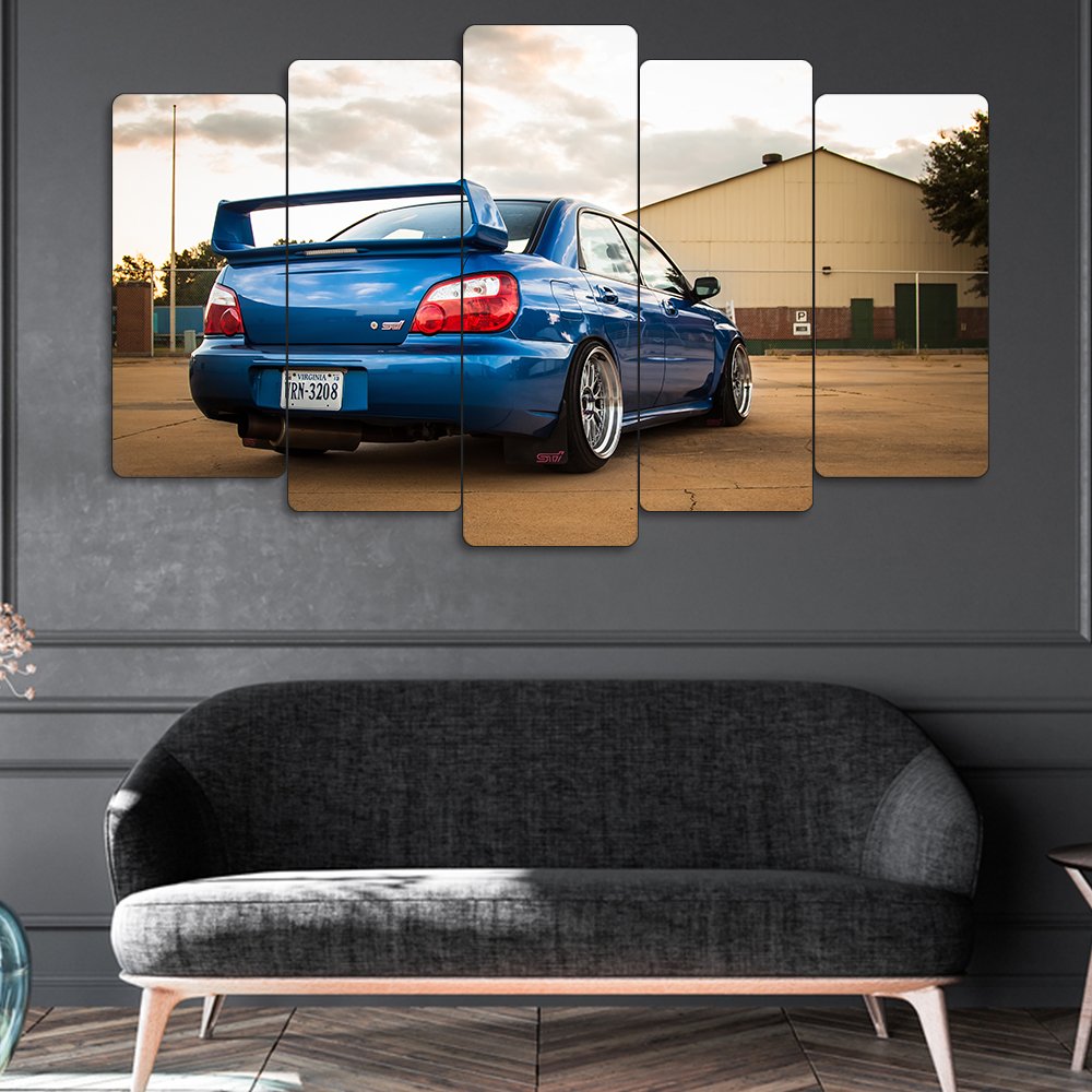 Subaru Impreza WRX STI 2006 - 5 Parçalı Araba Tablo