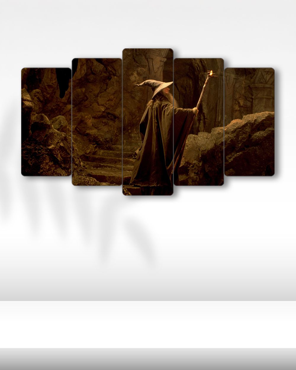 Gandalf, The Lord of the Rings - 5 Parçalı Tablo