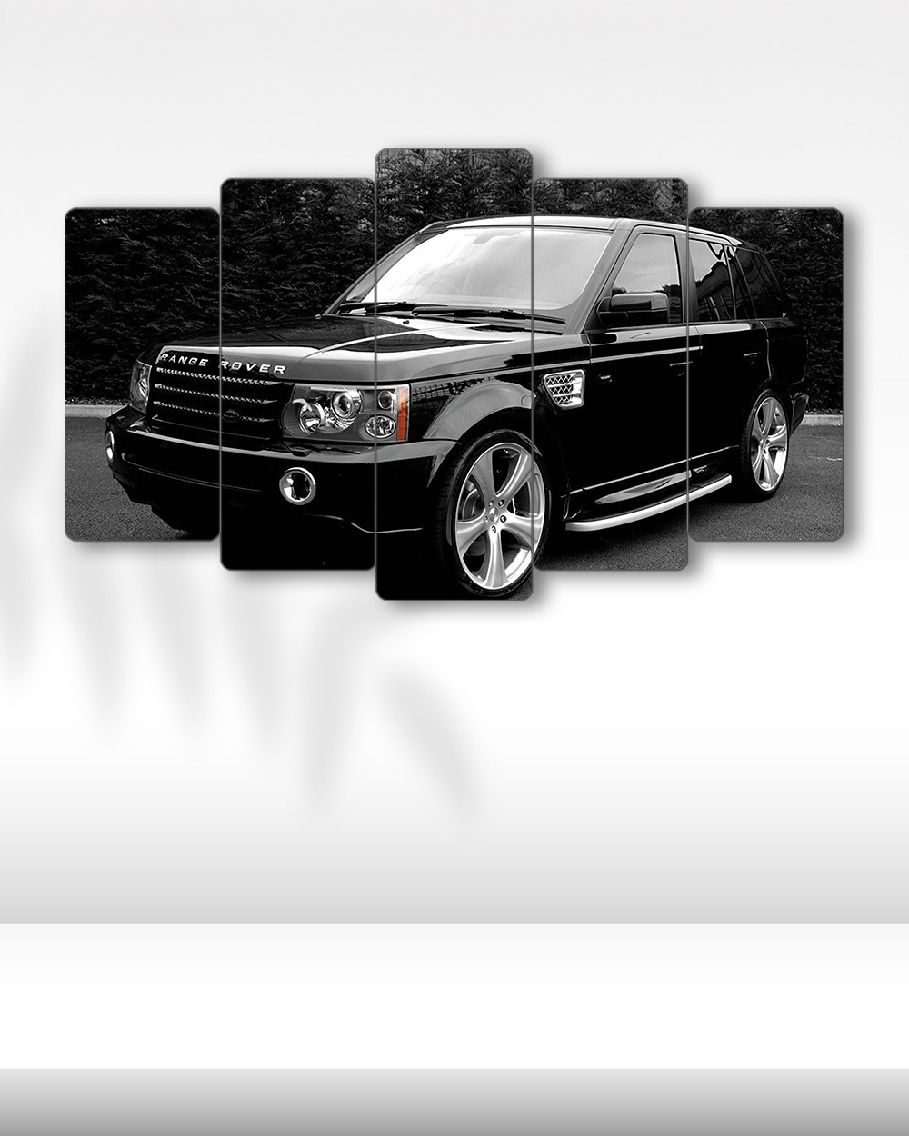 Range Rover Sport - 5 Parçalı Araba Tablo