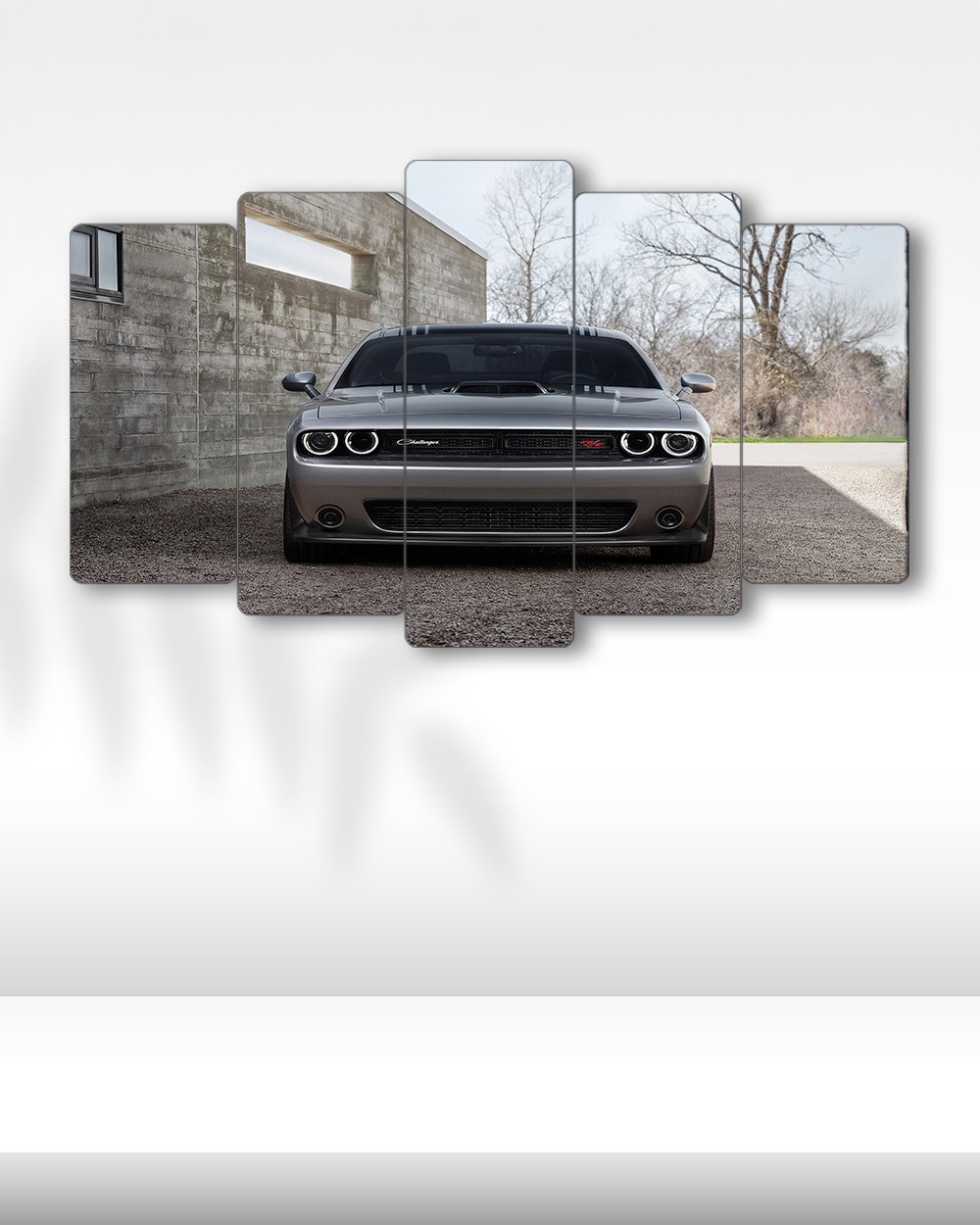 Dodge Challenger R/T 2019 - 5 Parçalı Araba Tablo