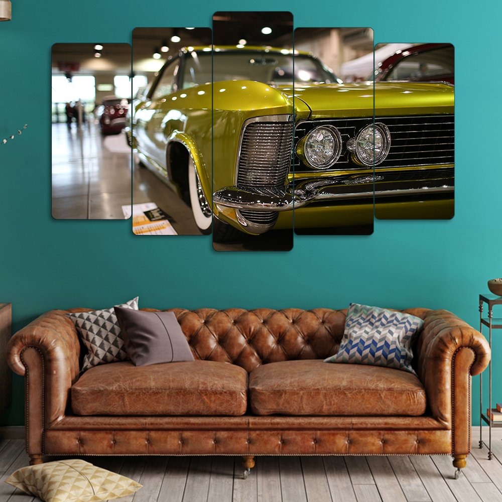 Buick Riviera 1963 - 5 Parçalı Araba Tablo