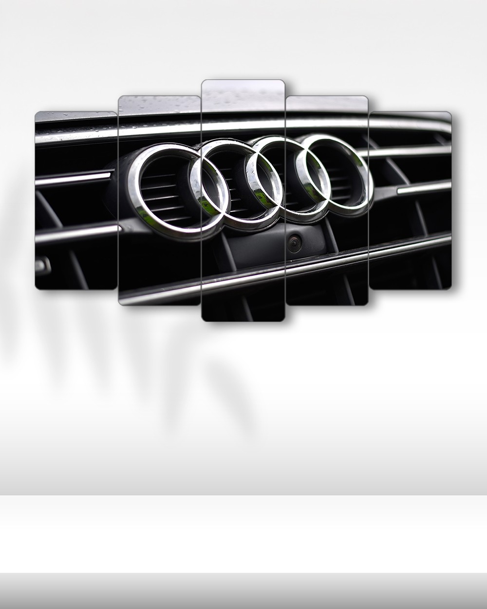 Audi Arma Panjur - 5 Parçalı Araba Tablo
