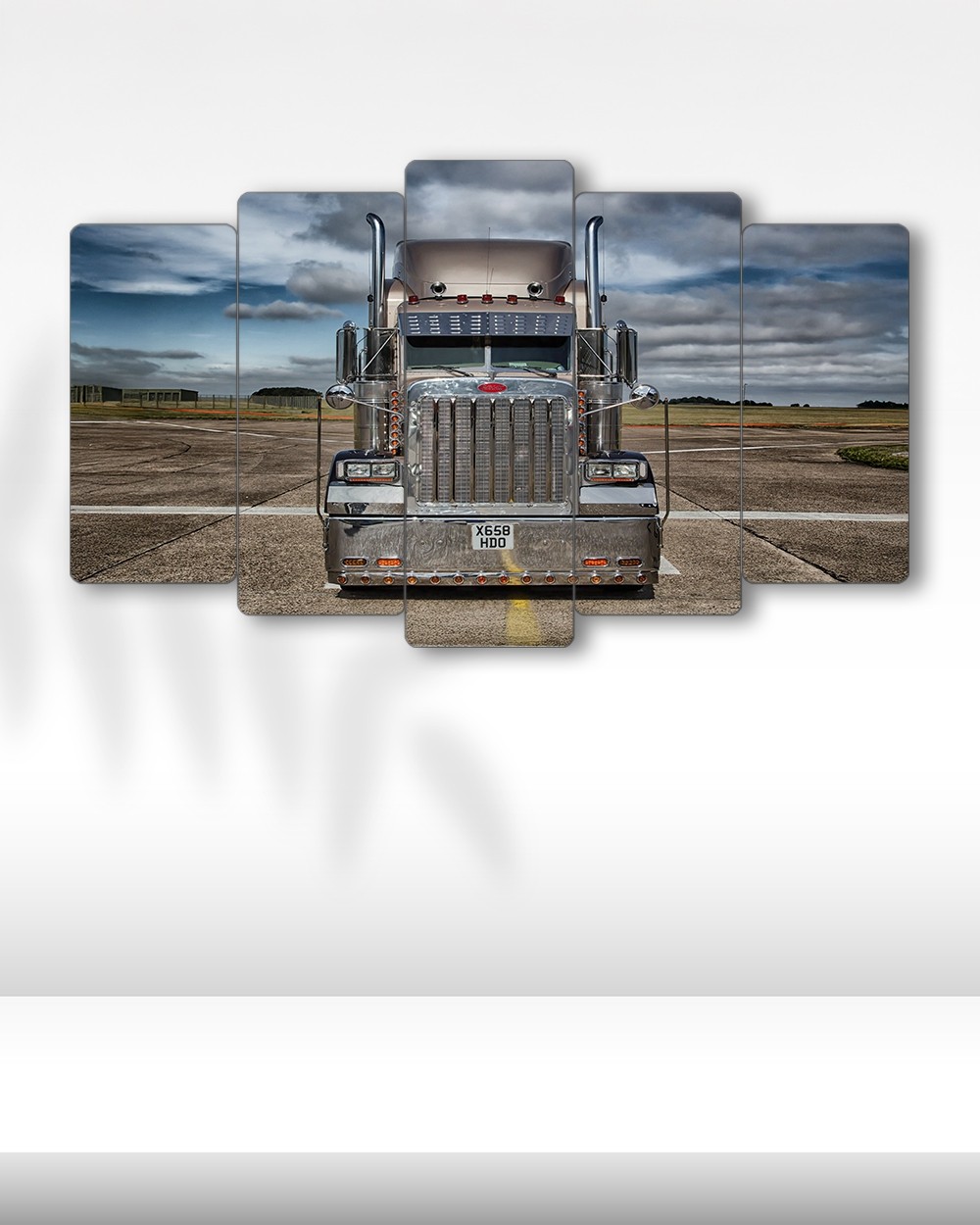 Peterbilt Trucks 379 - 5 Parçalı Araba Tablo