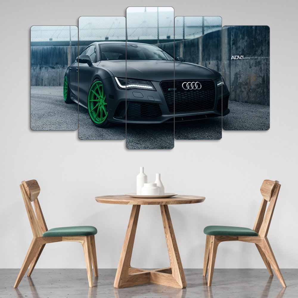 Audi RS7 (C7) Stance Edition - 5 Parçalı Araba Tablo