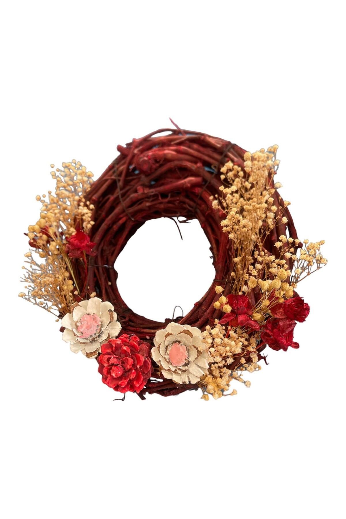 Türschmuck Traubenstabkranz 30 cm – Neujahr – Party – Weihnachten – Unterhaltung – Wand, Schreibtisch – Neugeborene