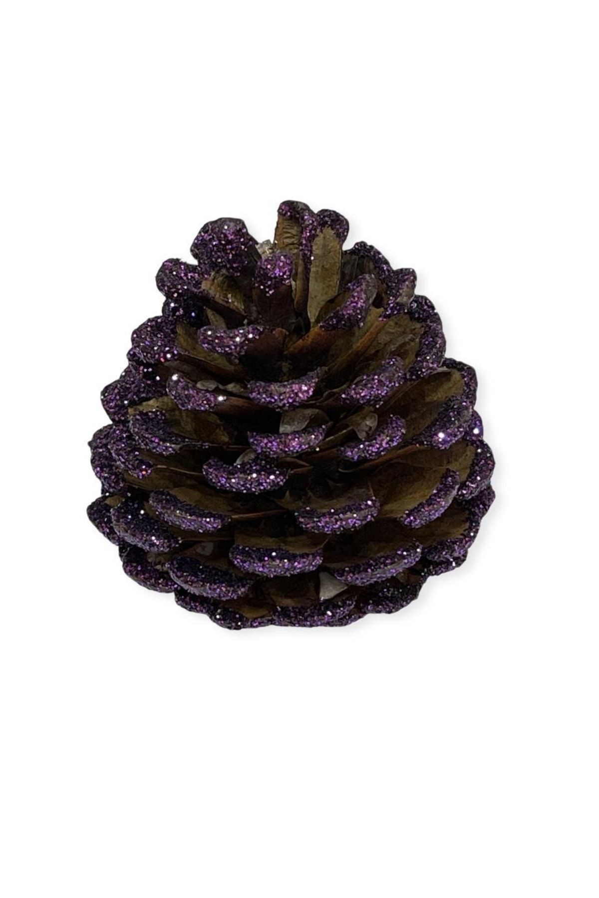 5 Pieces of Quality Glitter Pine Cones in Every Color, Christmas Ornament, Pine Cone, New Year Entertainment Ornaments