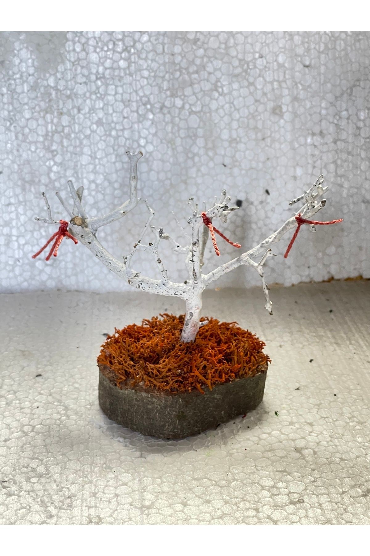 Miniature Natural Freezing Gift Wish Tree Natural Norwegian Moss Oak Tree