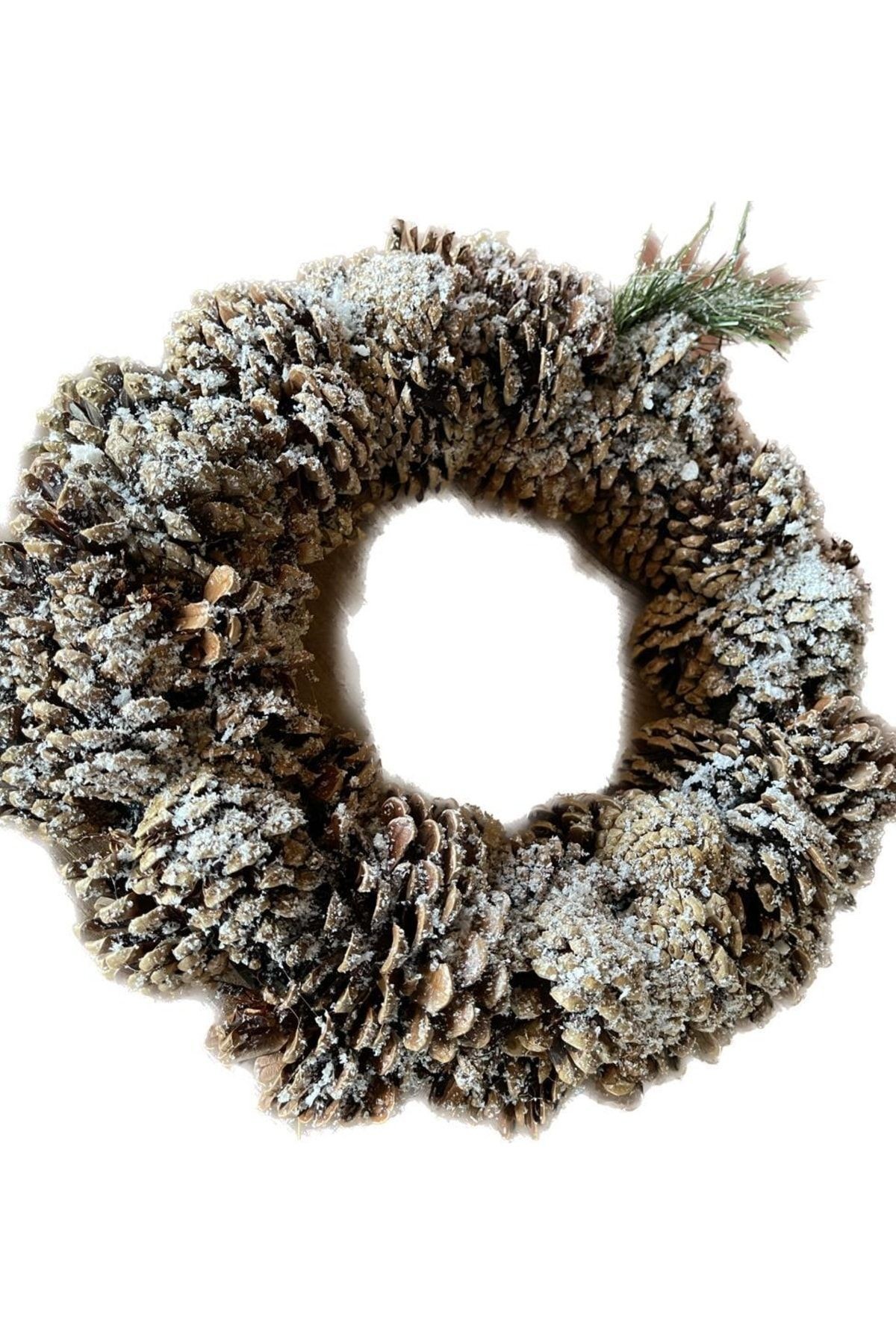 Wreath Snow Effect 30cm, Christmas Ornament, New Year Decoration