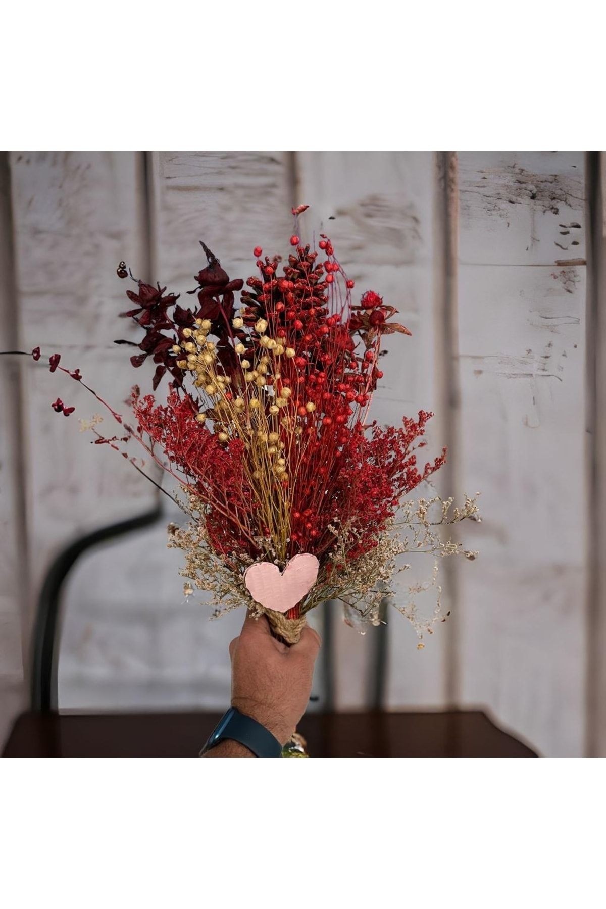 Shocked Special Bouquet Natural Flowers Red Love - Special for Lovers - Decoration Home Love