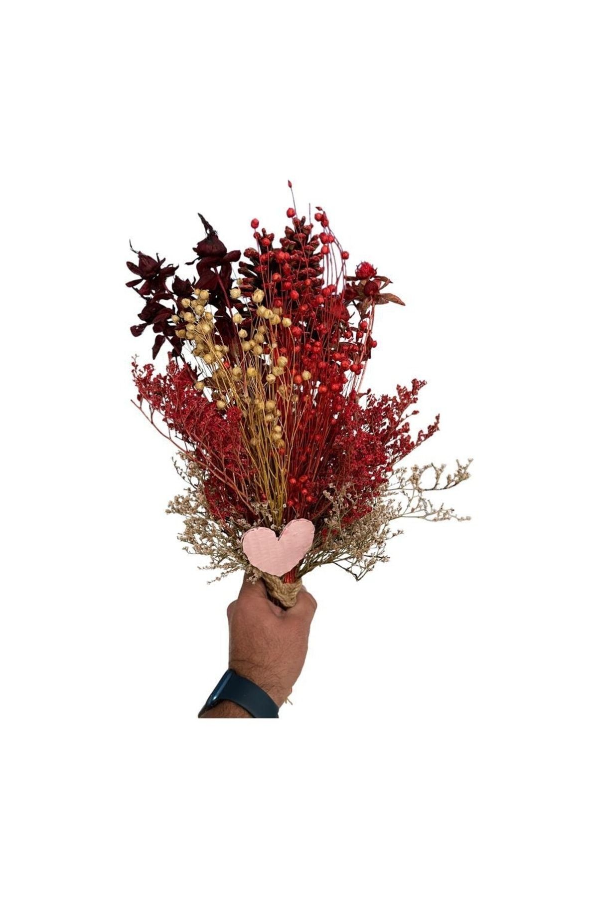 Shocked Special Bouquet Naturblumen Red Love – Speziell für Verliebte – Dekoration Home Love