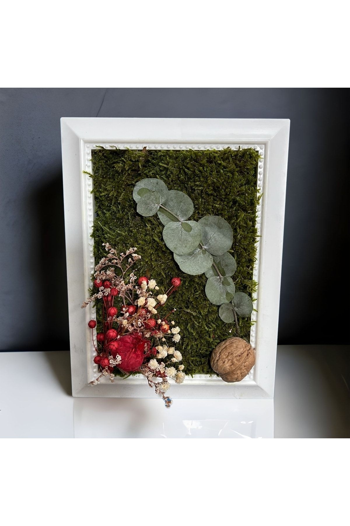 Shocked Natural Painting, Wall and Desktop Decoration, Natural Plant Flower Souvenir Ornament