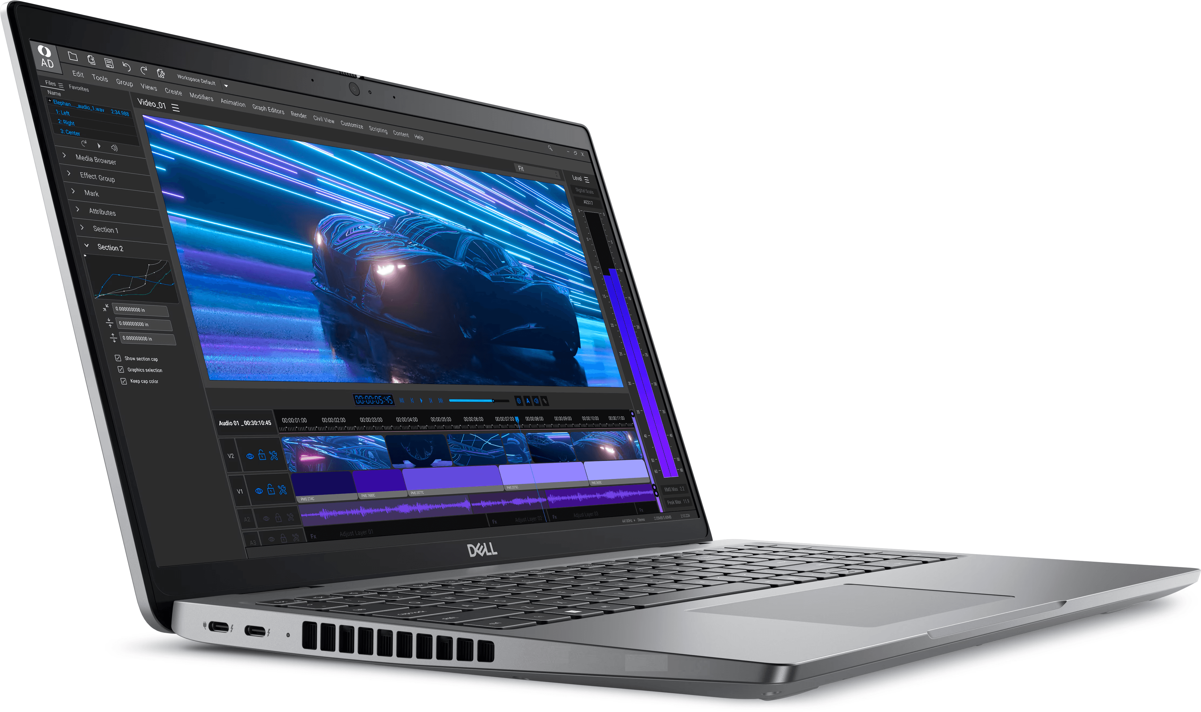 Dell Precision M3591 Intel Core Ultra 165H 16GB 512GB SSD 6GB Nvidia RTX A1000 15.6" FHD FreeDOS Taşınabilir İş İstasyonu