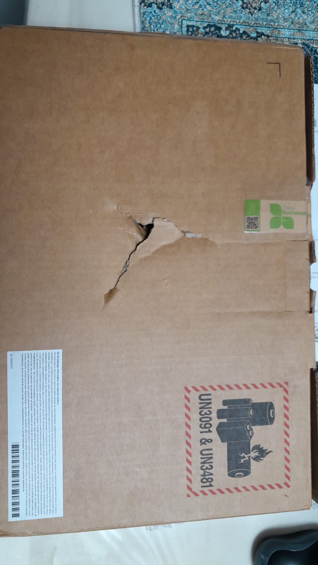 Lenovo Thinkpad E14 Gen 5 Amd Ryzen 5 7530U 16GB 512GB SSD 14" Fhd+ Freedos Taşınabilir Bilgisayar 21JR0009TX(Kargo Hasarlı)