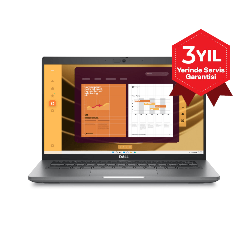 Dell Latitude 5450 N012L545014U Ultra 7 155U 16 GB 512 GB SSD 14" Ubuntu Dizüstü Bilgisayar