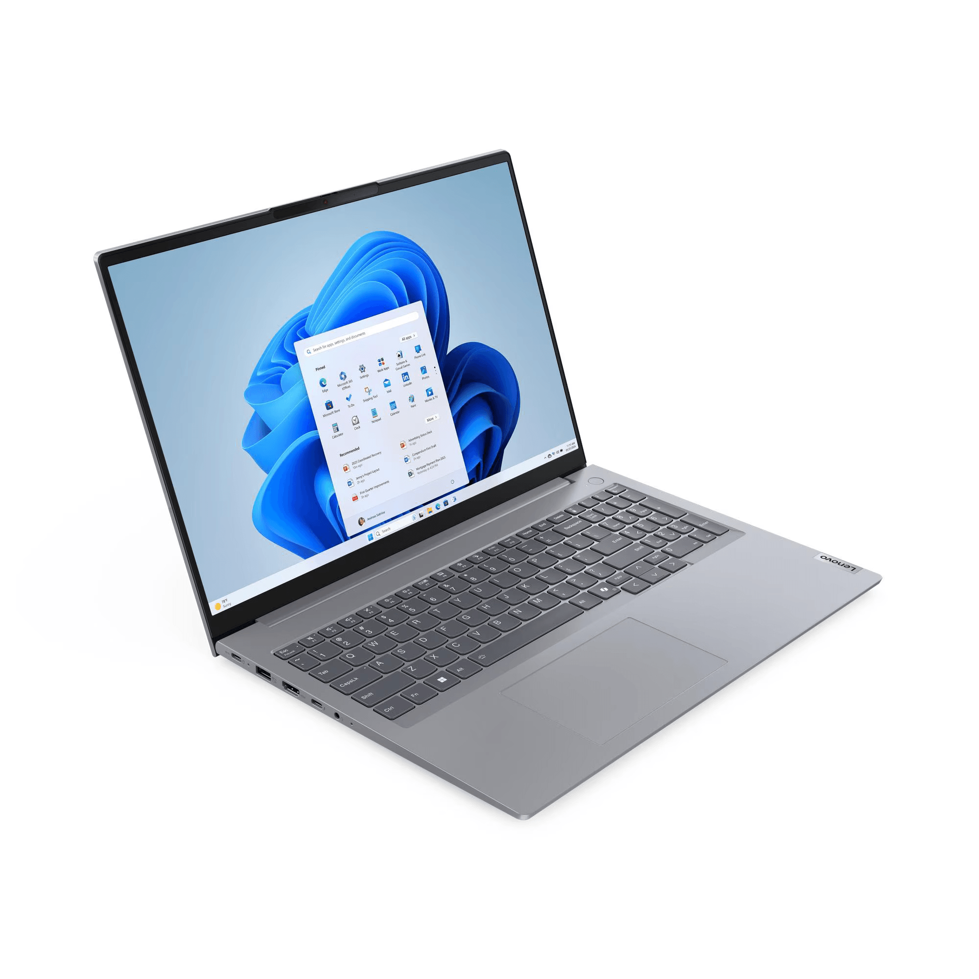 Lenovo ThinkBook 16 Gen 7  Intel® Core Ultra 7 155H 16GB 512GB SSD 16" WUXGA 300 Nits FreeDOS Taşınabilir Bilgisayar 21MS008RTR