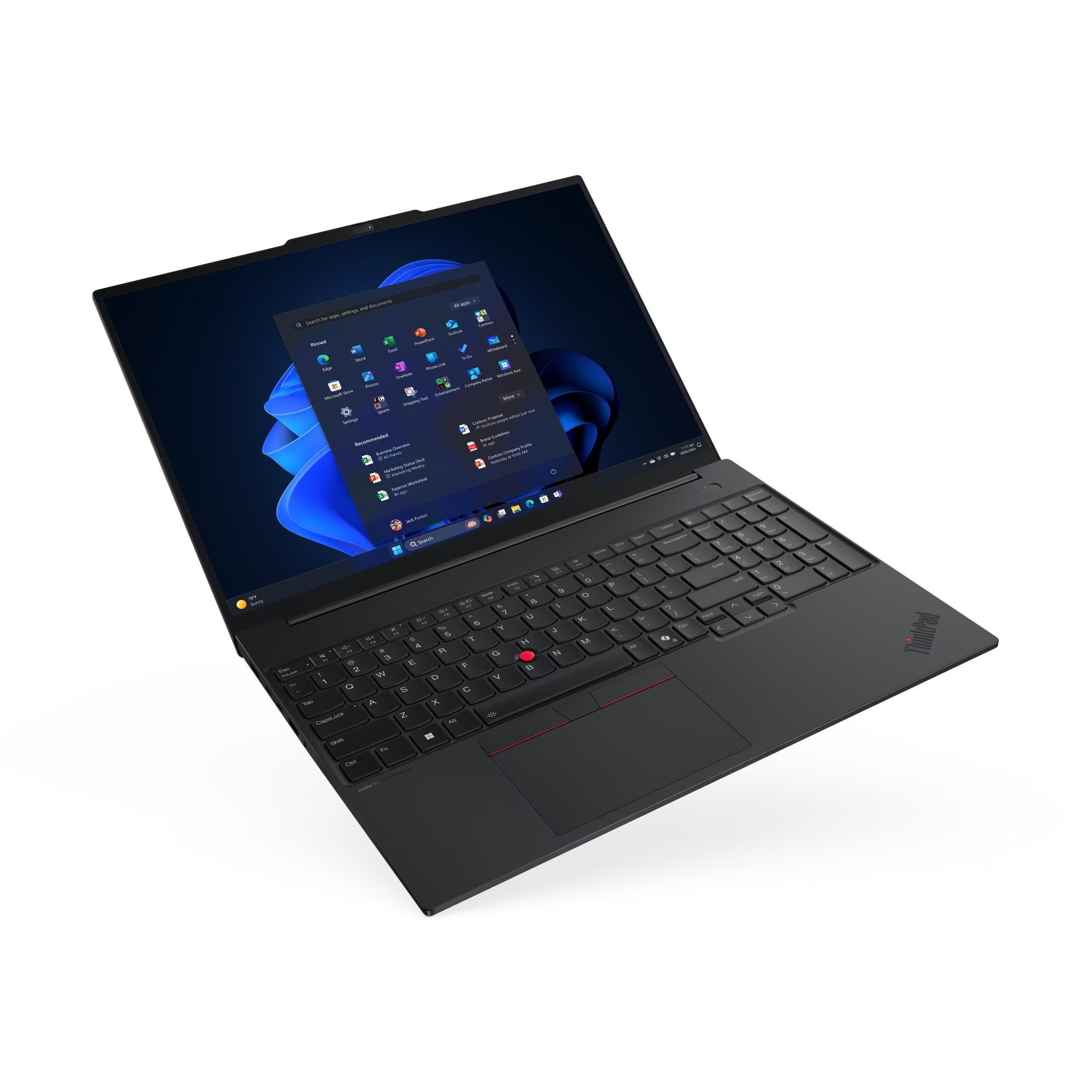 Lenovo Thinkpad E16 Gen 3 Intel Core Ultra 7 265U 16GB 512GB SSD 16" Wuxga Freedos Taşınabilir Bilgisayar 21SR0076TX