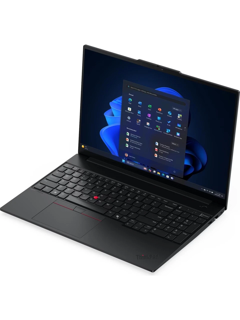 Lenovo ThinkPAD E16 Gen 3 21SR006UTX Intel Core Ultra 7 255H 32GB 1TB SSD 16" WUXGA 300Nits FreeDOS 13TOPS AI PC