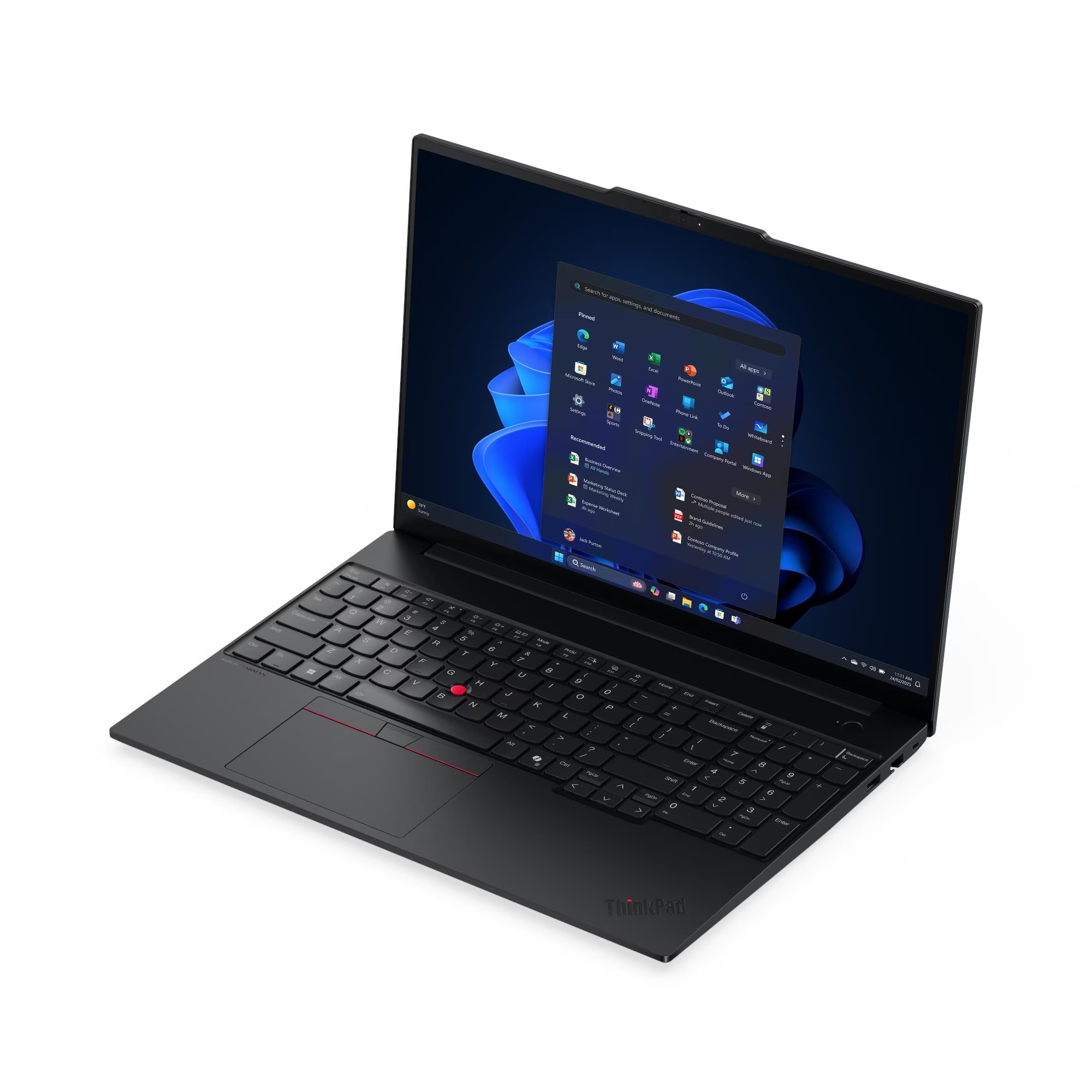 Lenovo Thinkpad E16 Gen 3 Intel Core Ultra 7 265U 16GB 512GB SSD 16" Wuxga Freedos Taşınabilir Bilgisayar 21SR0076TX
