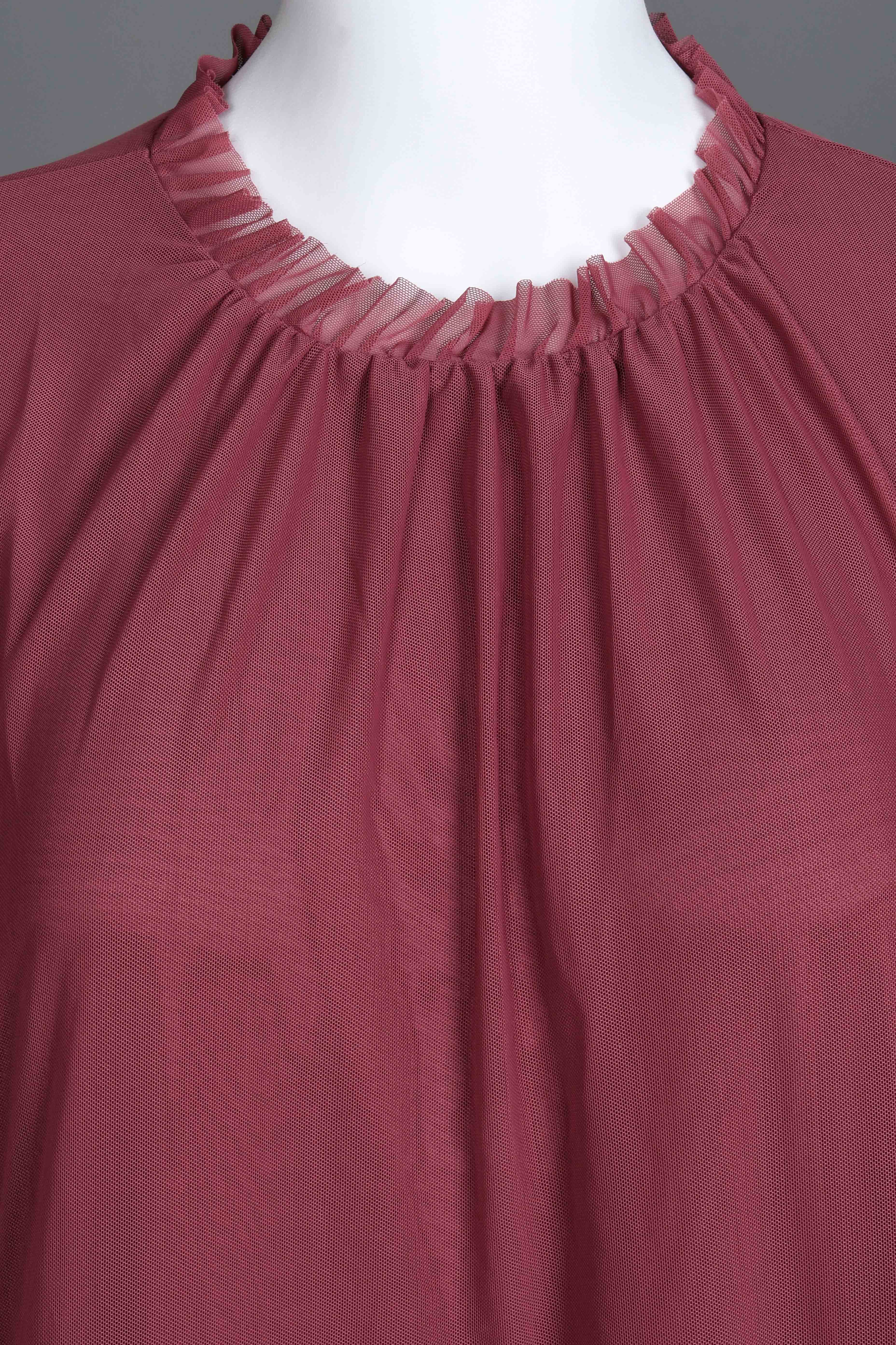 RM-036 Woman Burgundry Dress