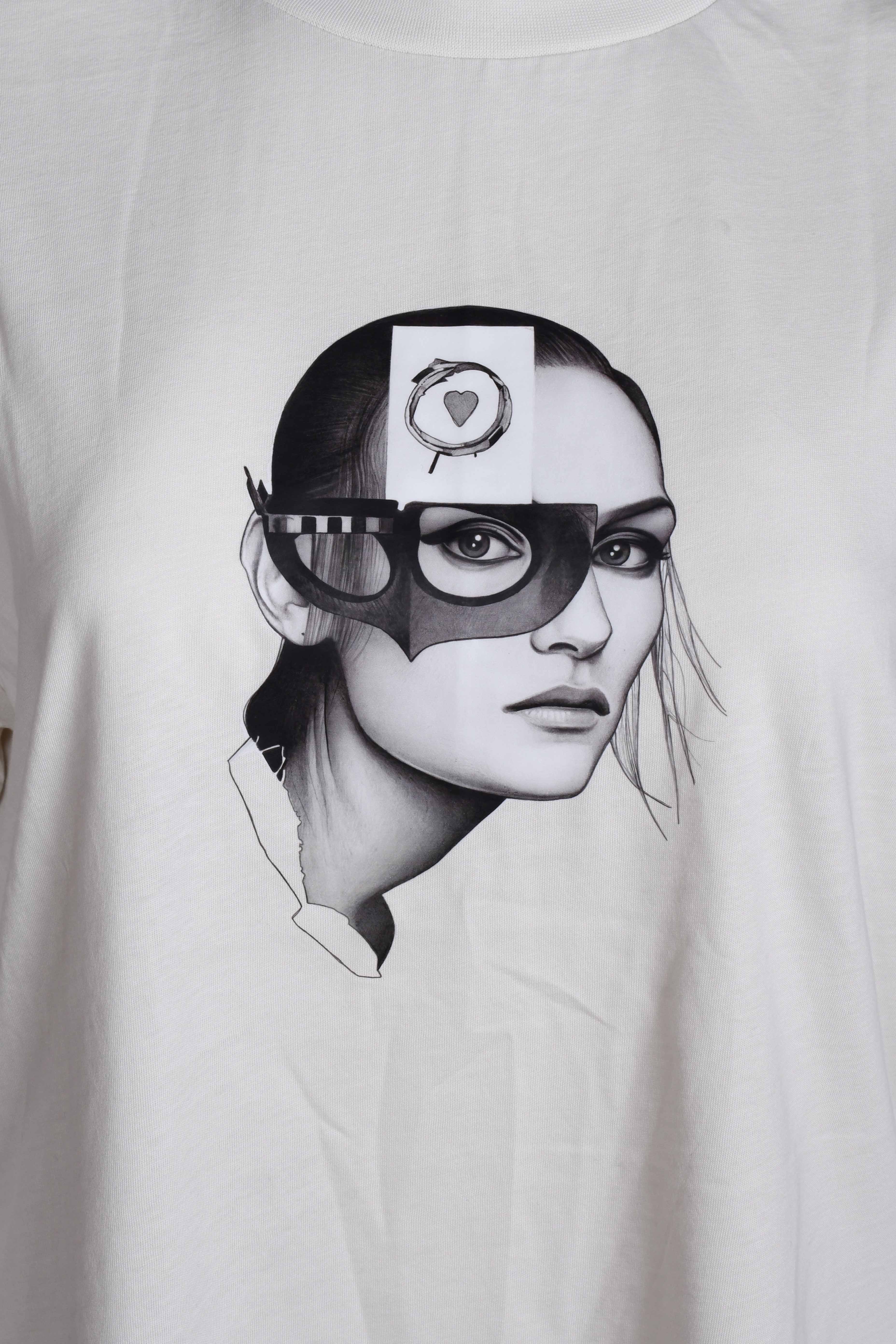 RM-034 Woman White T-Shirt