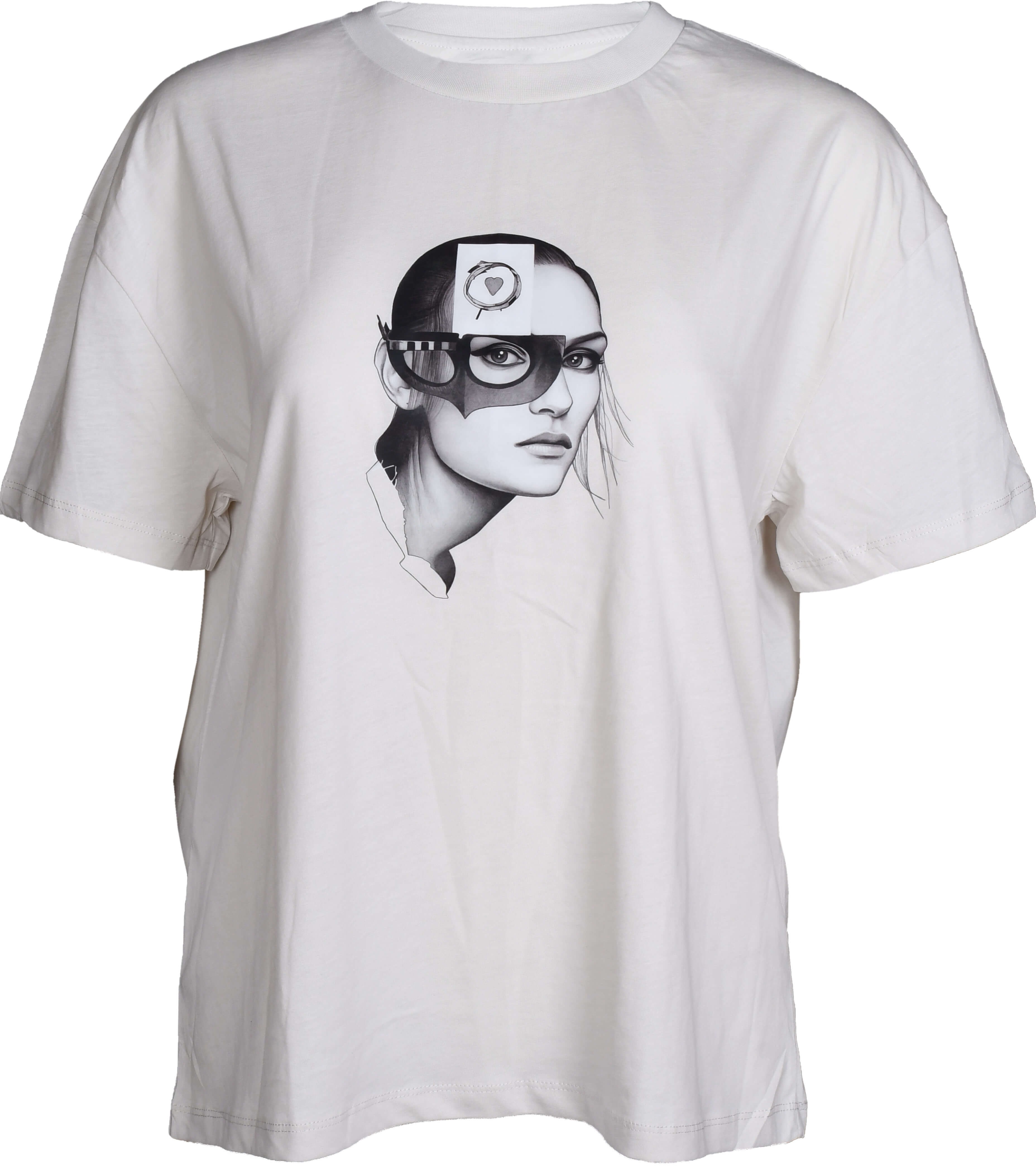 RM-034 Woman White T-Shirt