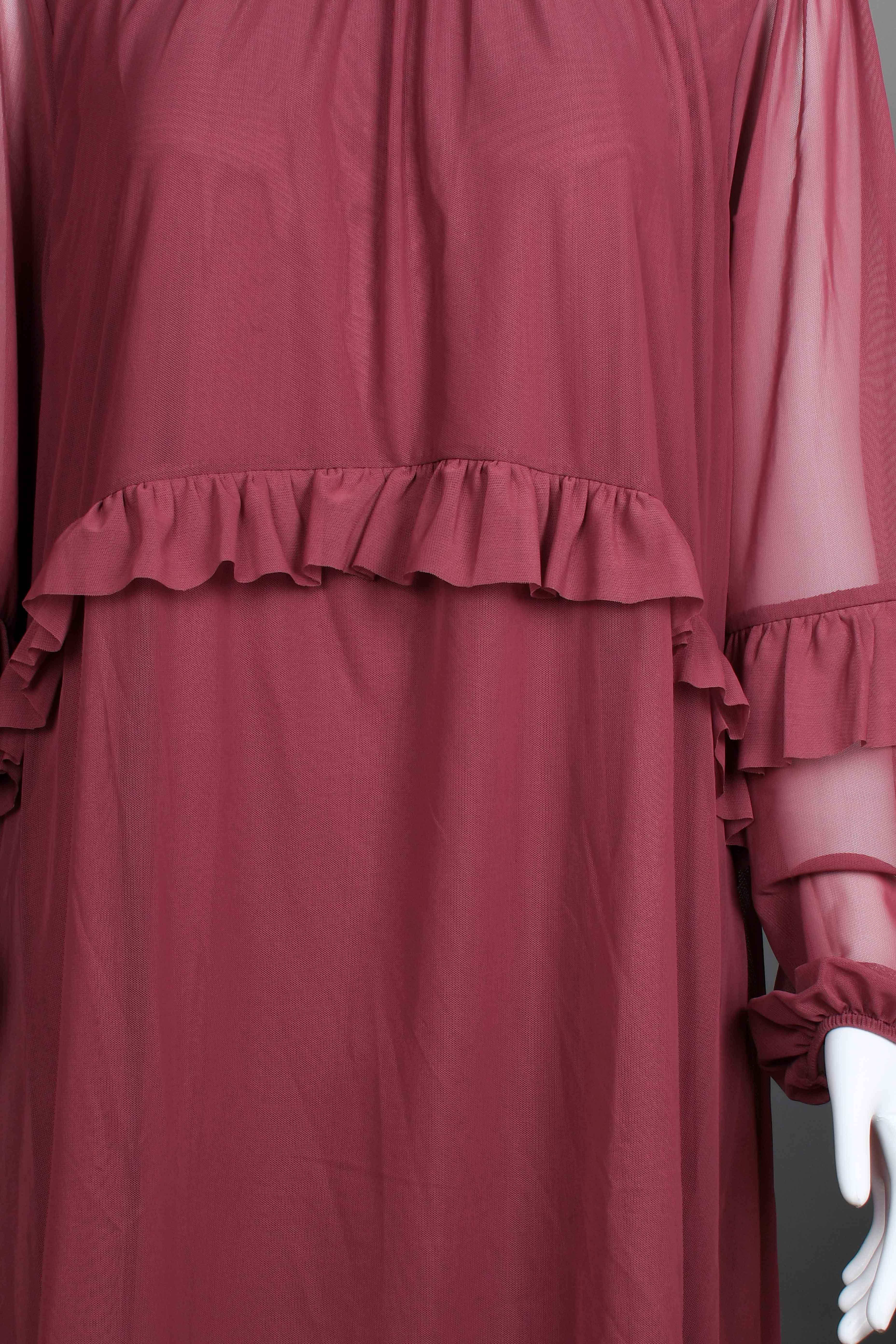 RM-036 Woman Burgundry Dress