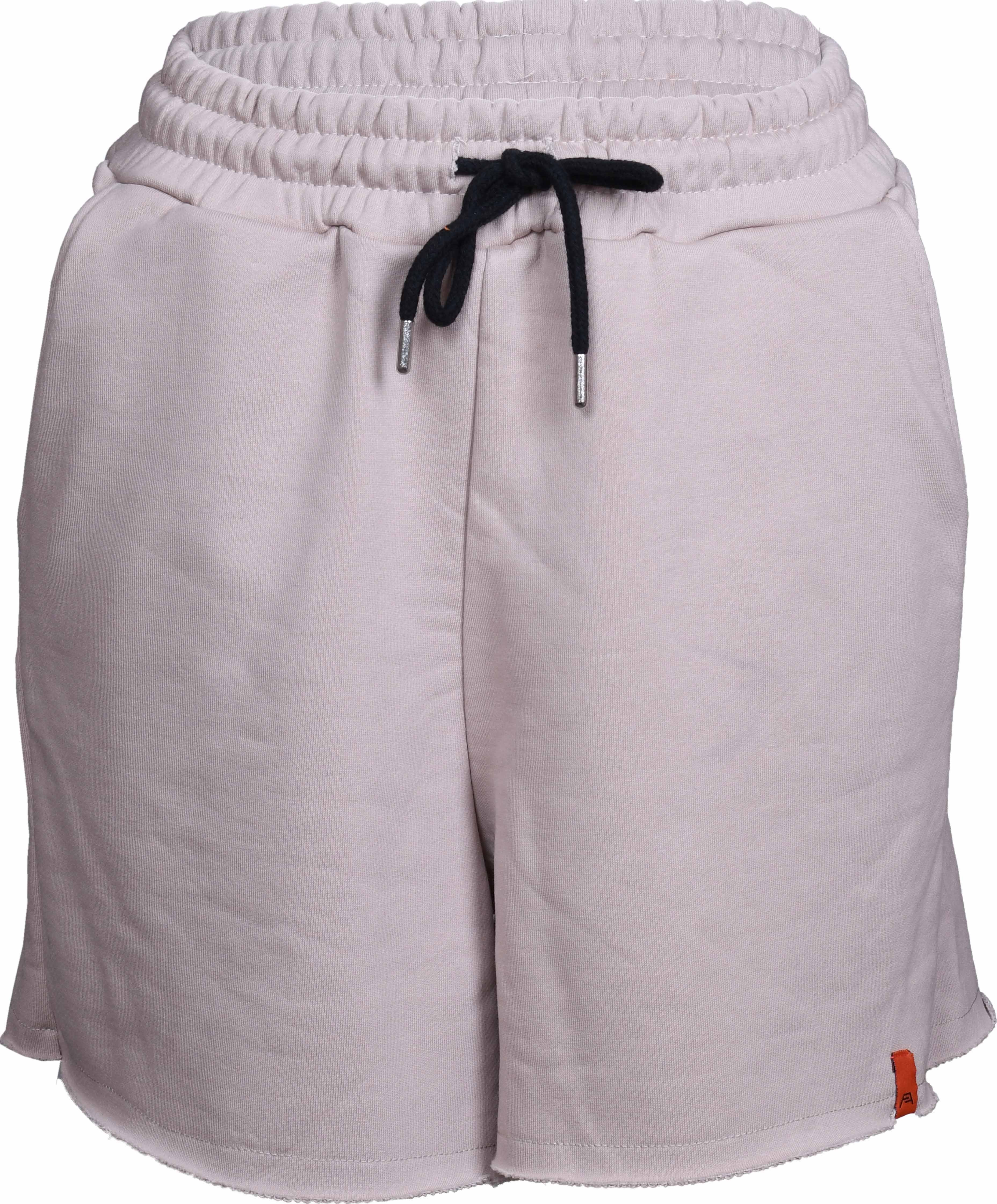 RM-043 Woman Cream 3 Threads Cotton Shorts