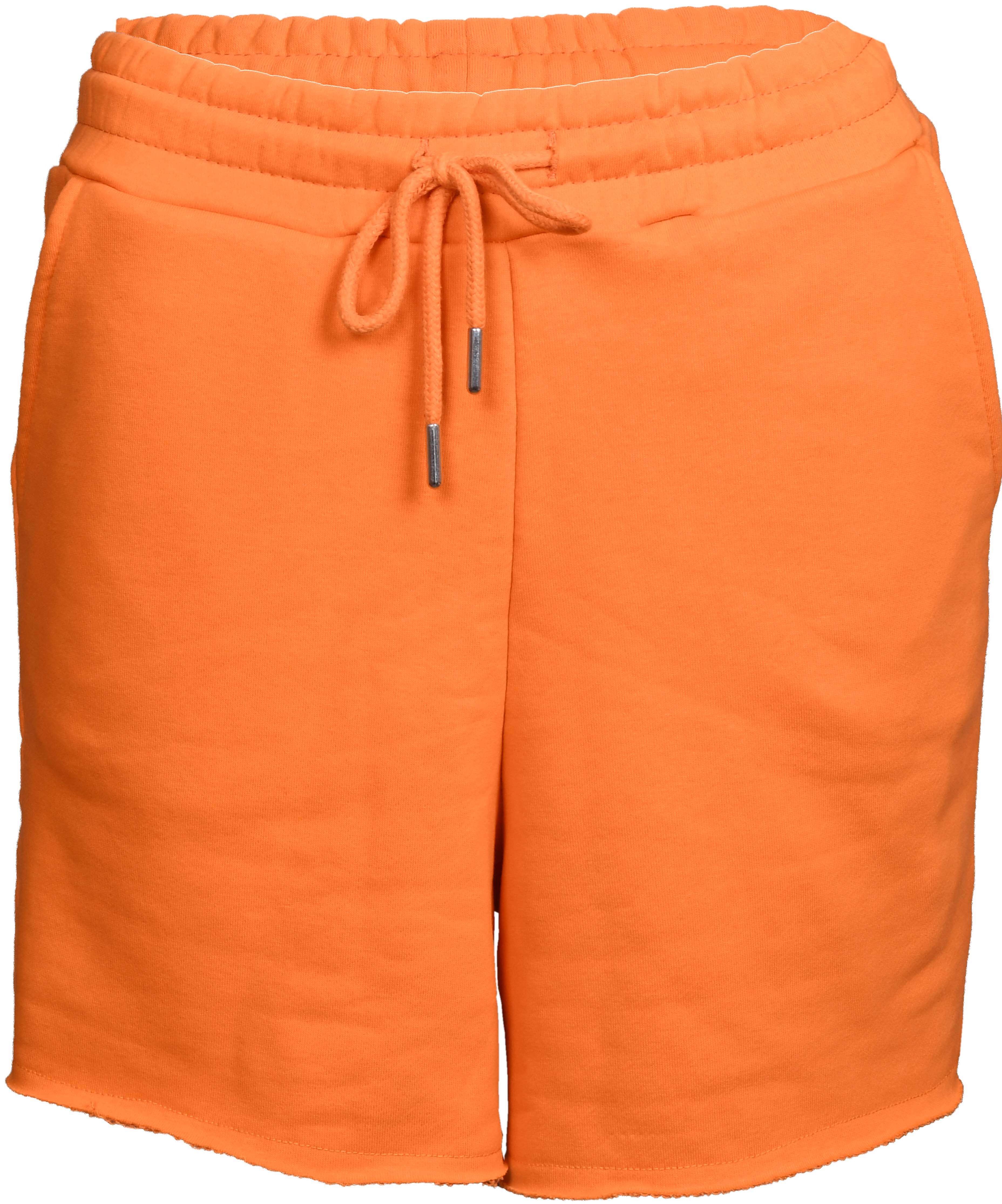 RM-042 Woman Orange 3 Threads Cotton Shorts